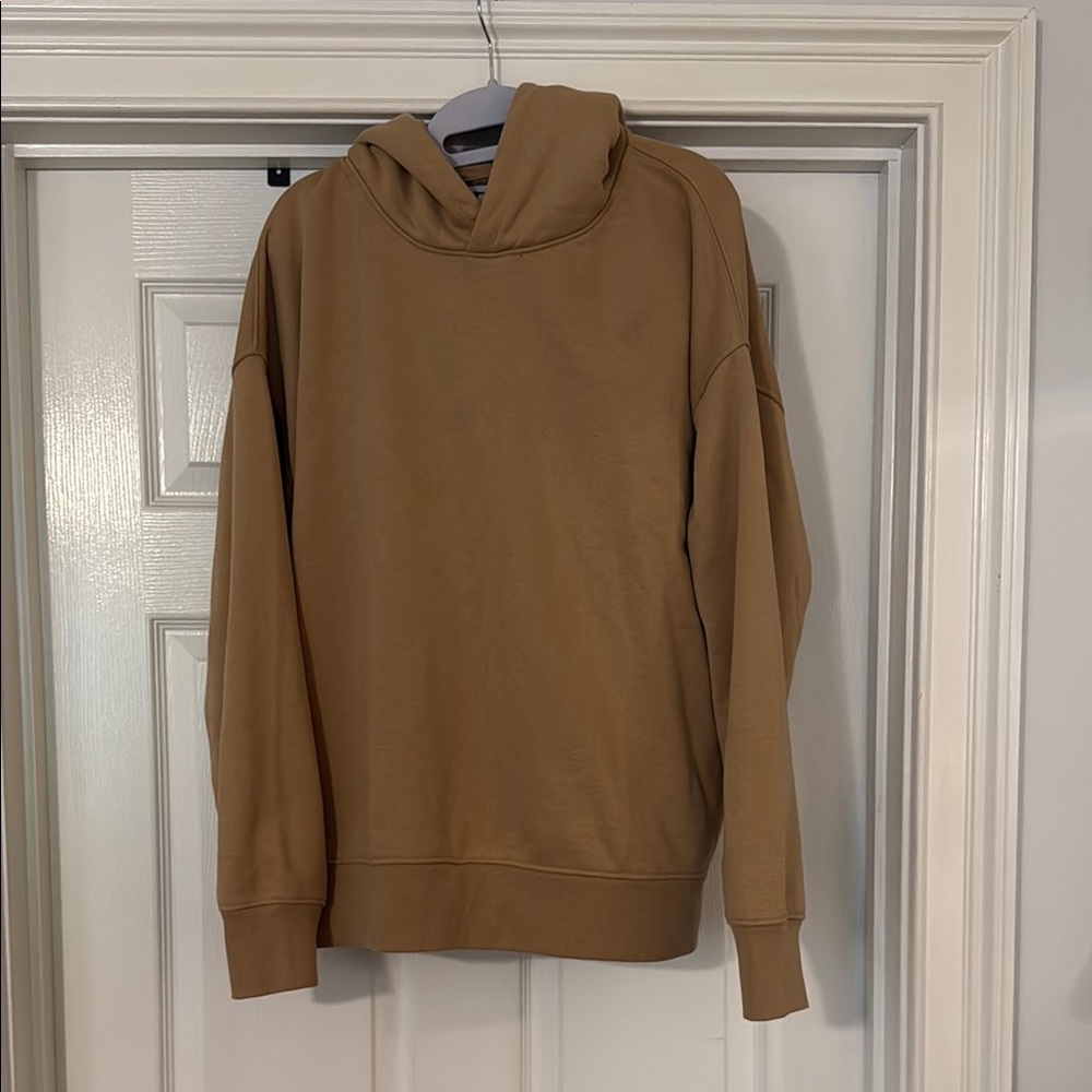 American Eagle Outfitters Camel Fleece Hoodie